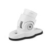 DS18 FLMBX-MALIBU/WH DS18 Swivel Flat Mounting Bracket For NXL-X and CF-X Towers For Malibu Boats White