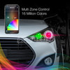 XK Glow #XK045004-H4-M - RGB H4 LED Bulb KIT