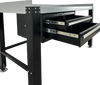Ideal #PWB-TC-1600-BLK - Premium Work Bench & Tool Cabinet 1 600 Lbs. Cap.(xh-wb-
