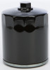 Harddrive #14-054 - HD OIL Filter Black Twin CAM W/HEX NUT