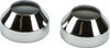 Harddrive #23-0311 - Fork Boot Caps Chrome FX XL W/35mm