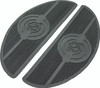 Harddrive #30-151A - Floorboard Matt SET Oval W/USA Logo FL 40-65