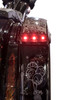 Baggernation #BOLTS-BRK-B - Lightning Bolts RED LED Black