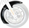 Baggernation #DEI23-14L-B - DEI Fender 23 Inch W/Spacers Black `14-up FLH/T
