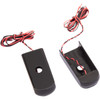 Alloy ART #SSL-SB-2B - Strut Light - LED - Smoke/Red Black