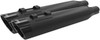 TBR #005-4560499D-BS - Comp-s Slip-on M8 FLH/FLT Black W/Slash Black Endcap