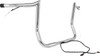 Baggernation #MBBPW-14 C - 14" Monkey Bagger BAR Prewired Chrome `14-23 FLH/FLT