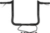 Baggernation #OEMPW-15L-10 B - 10" OEM Monkey BAR PRE Wired Satin Black `15-23 Fltr