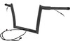 Baggernation #OEMPW-15L-12 B - 12" OEM Monkey BAR PRE Wired Satin Black `15-23 Fltr