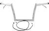 Baggernation #OEMPW-15L-12 C - 12" OEM Monkey BAR PRE Wired Chrome `15-23 Fltr