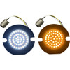 Custom Dynamics #GEN-4-AW-1157T - Amber/White LED Turn Signal Inserts