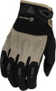 Highway 21 #489-0054M - Fury Gloves Black/Sand MD
