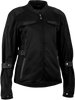 Highway 21 #489-14022X - Women's Aira Mesh Jacket Black 2X