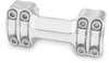 Burly Brand #B12-8013C - Reaper 1-1/2" Risers 1" BAR ONE Piece - Chrome