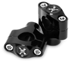 Burly Brand #B12-8014B - Hawk Risers SET - Black