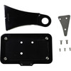 Accutronix #LPF114HV-B - Side Mount License Plate Assembly - Black