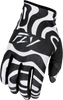FLY Racing #378-7413X - Lite Gloves Abyss White/Black 3X