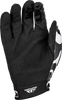 FLY Racing #378-7413X - Lite Gloves Abyss White/Black 3X