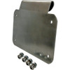 Alloy ART #LD-2 - License Plate Mount - Burnished Aluminum