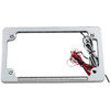 Custom Dynamics #TF02-C - Dual License Plate Frame - Chrome