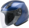 Gmax #G317495N - Of-17 Open-face Helmet Blue MD