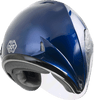 Gmax #G317495N - Of-17 Open-face Helmet Blue MD