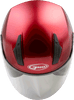 Gmax #G317093N - Of-17 Open-face Helmet Candy RED XS