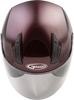 Gmax #G317104N - Of-17 Open-face Helmet Wine RED SM
