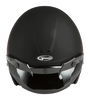 Gmax #G1020077 - Of-2 Open-face Helmet Matte Black XL