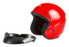 Gmax #G1020376 - Of-2 Open-face Helmet RED LG