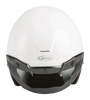 Gmax #G1020015 - Of-2 Open-face Helmet White MD