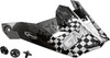 Gmax #G046916 - Visor W/Screws Anim8 Mx-46y Anim8 Dark Silver/Black Ys-yl