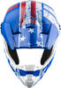 Gmax #D3466041 - Youth Mx-46y Patriot Off-road Helmet RED/White/Blue YM