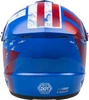 Gmax #D3466041 - Youth Mx-46y Patriot Off-road Helmet RED/White/Blue YM