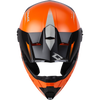 Gmax #D3464286 - Mx-46 Compound Helmet Orange/Black/Grey LG