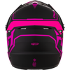 Gmax #D3464343 - Mx-46 Compound Helmet Matte Black/Pink XS