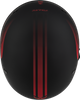 Gmax #H16511328 - Hh-65 Retribution Helmet Matte Black/RED 2X
