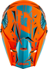 Gmax #D3465211 - Youth Mx-46y Unstable Helmet HI VIS Orange/Blue YM