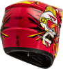 Gmax #D3465230 - Youth Mx-46y Unstable Helmet RED/Yellow YS