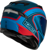 Gmax #F19841009-DOT - Ff-98 Aftershock Helmet Matte Blue/RED 3X