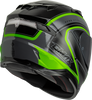 Gmax #F1984768-DOT - Ff-98 Aftershock Helmet Grey/Neon Green 2X