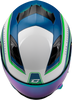 Gmax #F1984798-DOT - Ff-98 Aftershock Helmet White/Neon Green 2X