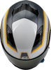 Gmax #F19841035-DOT - Ff-98 Aftershock Helmet White/Metallic Silver MD