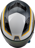 Gmax #F19841037-DOT - Ff-98 Aftershock Helmet White/Metallic Silver XL