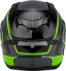 Gmax #F1984769-DOT - Ff-98 Aftershock Helmet Grey/Neon Green 3X