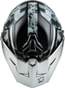Gmax #M17411077 - Md-74 Striker Modular Helmet W Slvr Shield Slvr/BLU Mtlc XL