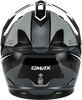 Gmax #A1116457 - Gm-11 Decima Helmet Black/Grey/White XL
