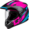 Gmax #A11161235 - Gm-11 Decima Helmet Black/Pink/Blue MD
