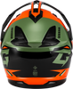 Gmax #A11151185 - Gm-11 Ronin Helmet Orange/Green/Black MD