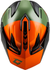 Gmax #A11151183 - Gm-11 Ronin Helmet Orange/Green/Black XS